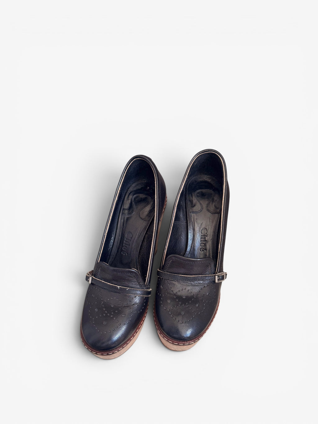 Chloé platform loafers