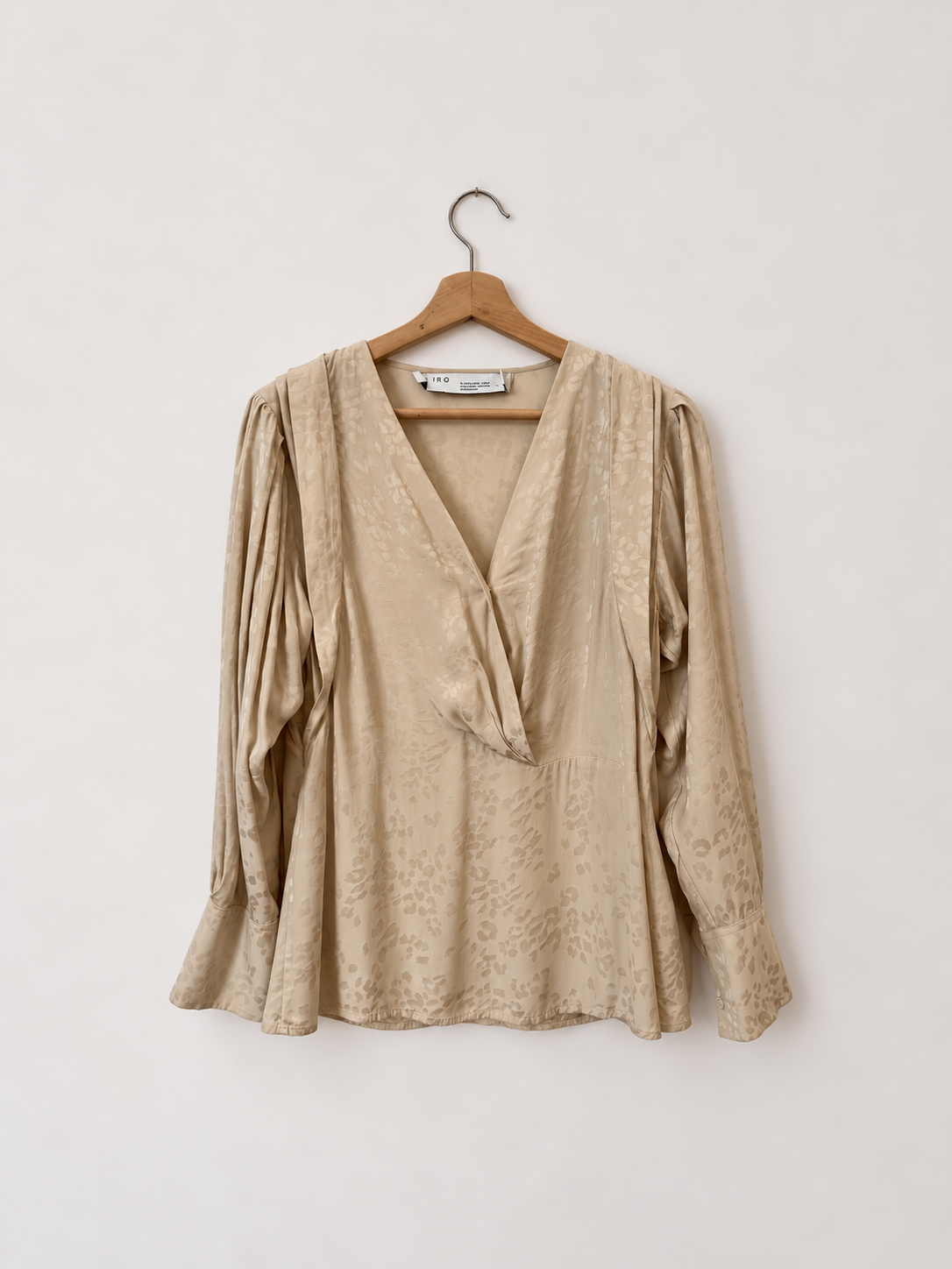 Blouse satinée léopard, IRO