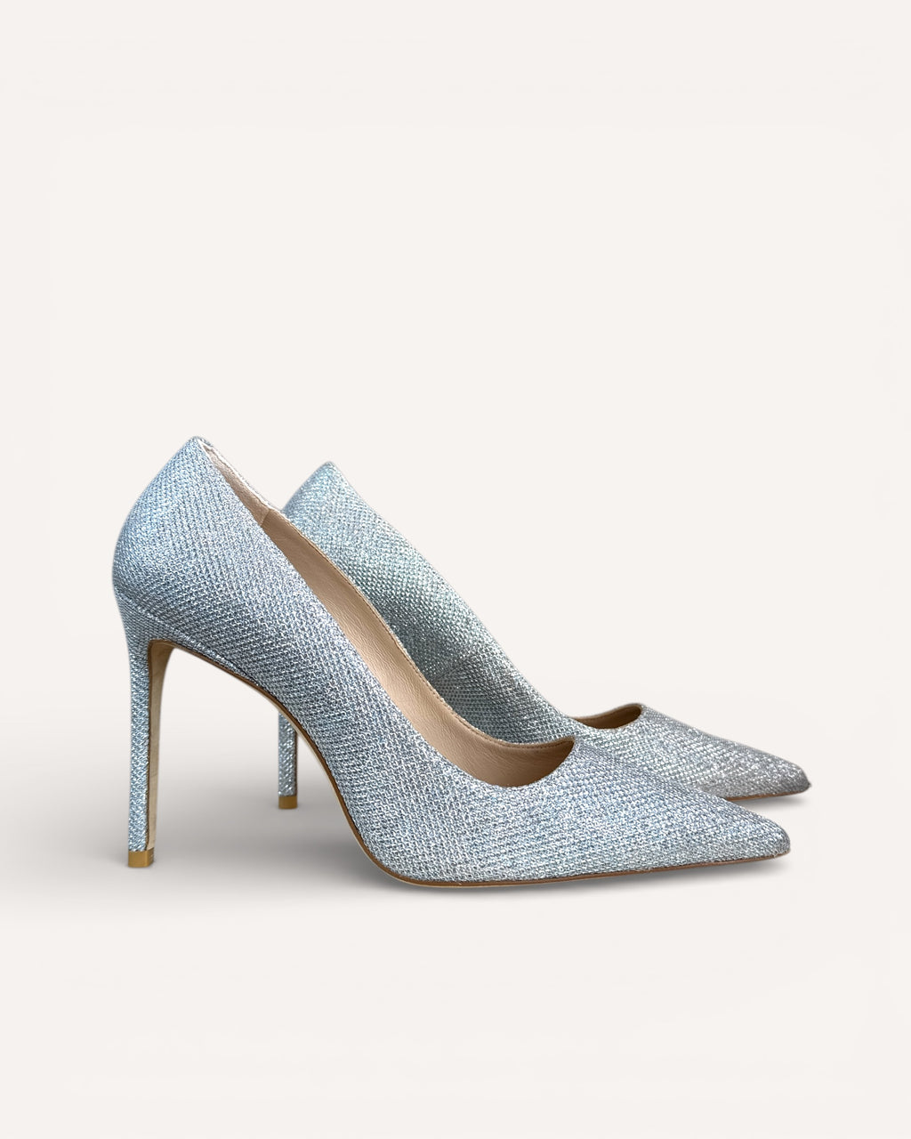 Stuart Weitzman glitter pumps, size 9