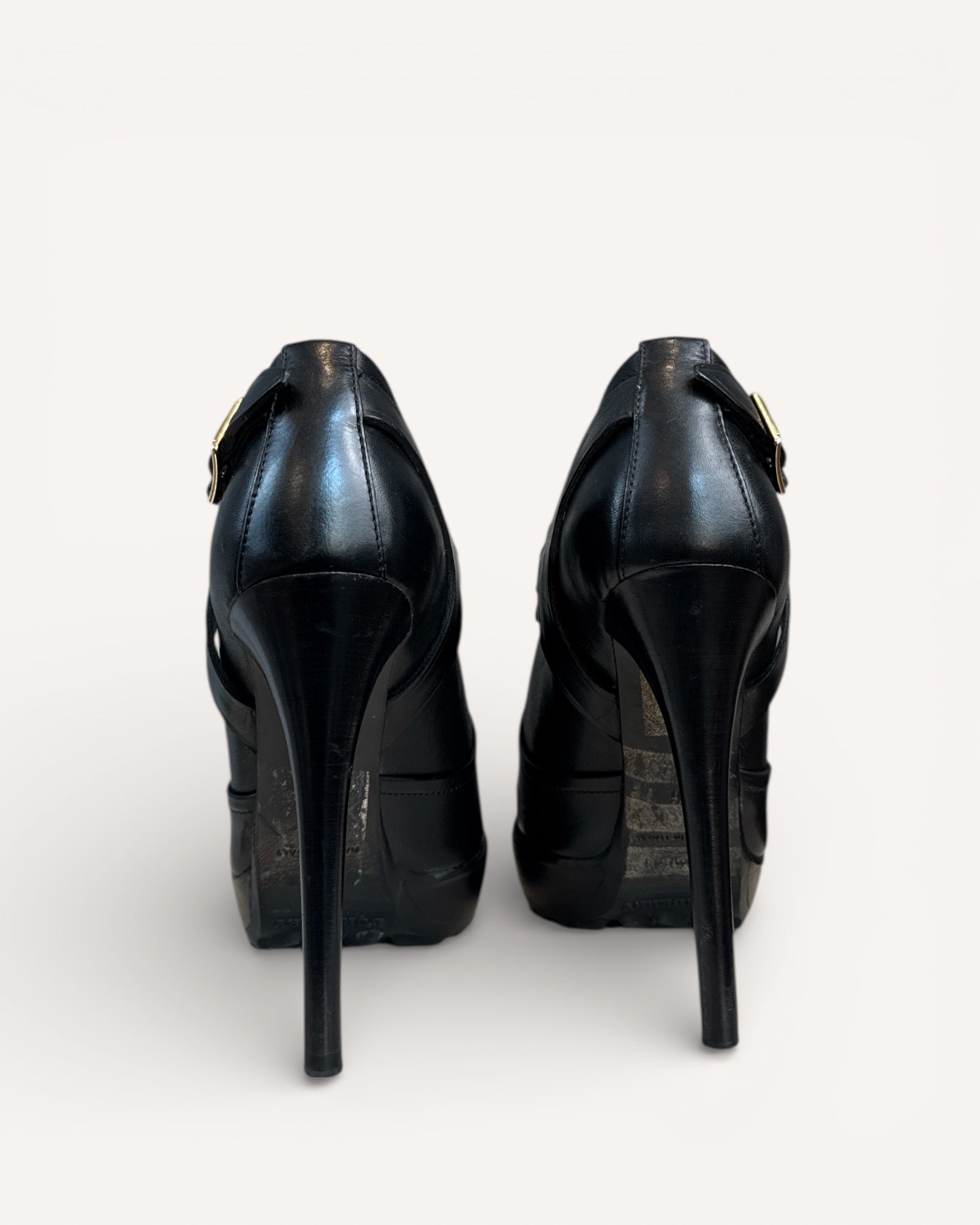 Talons avec boucle Noir Burberry