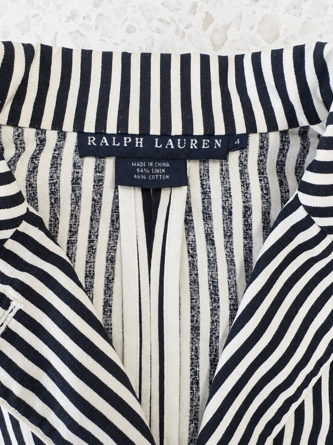 Veste à rayures Ralph Lauren