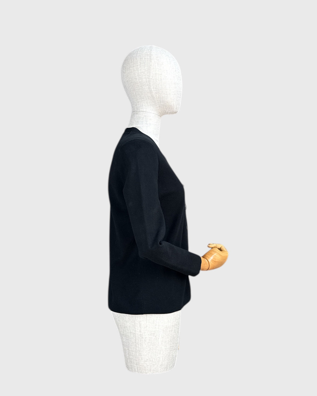 Cardigan. That goes without saying, M