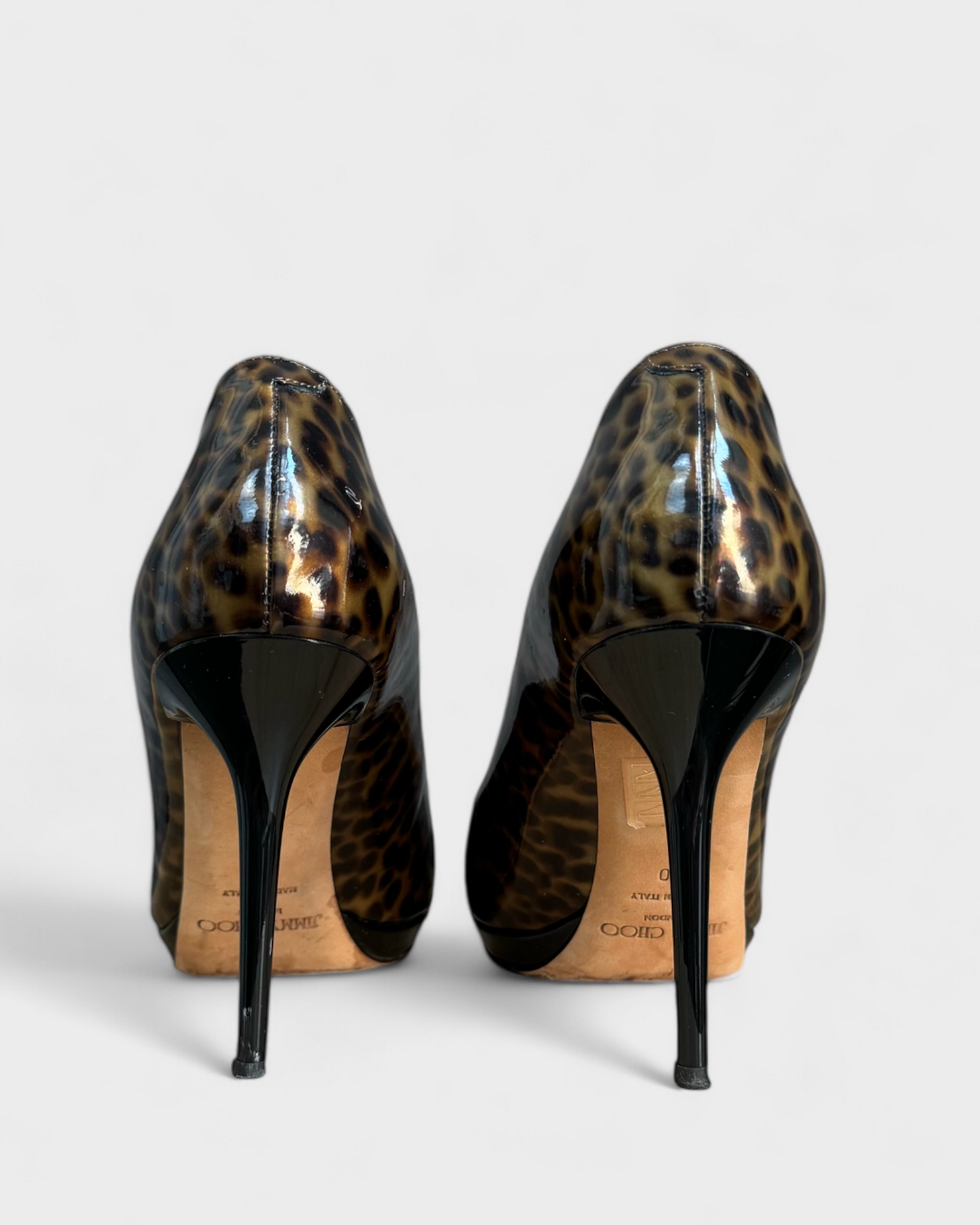 Talons Léopard Marron - Jimmy Choo , 40