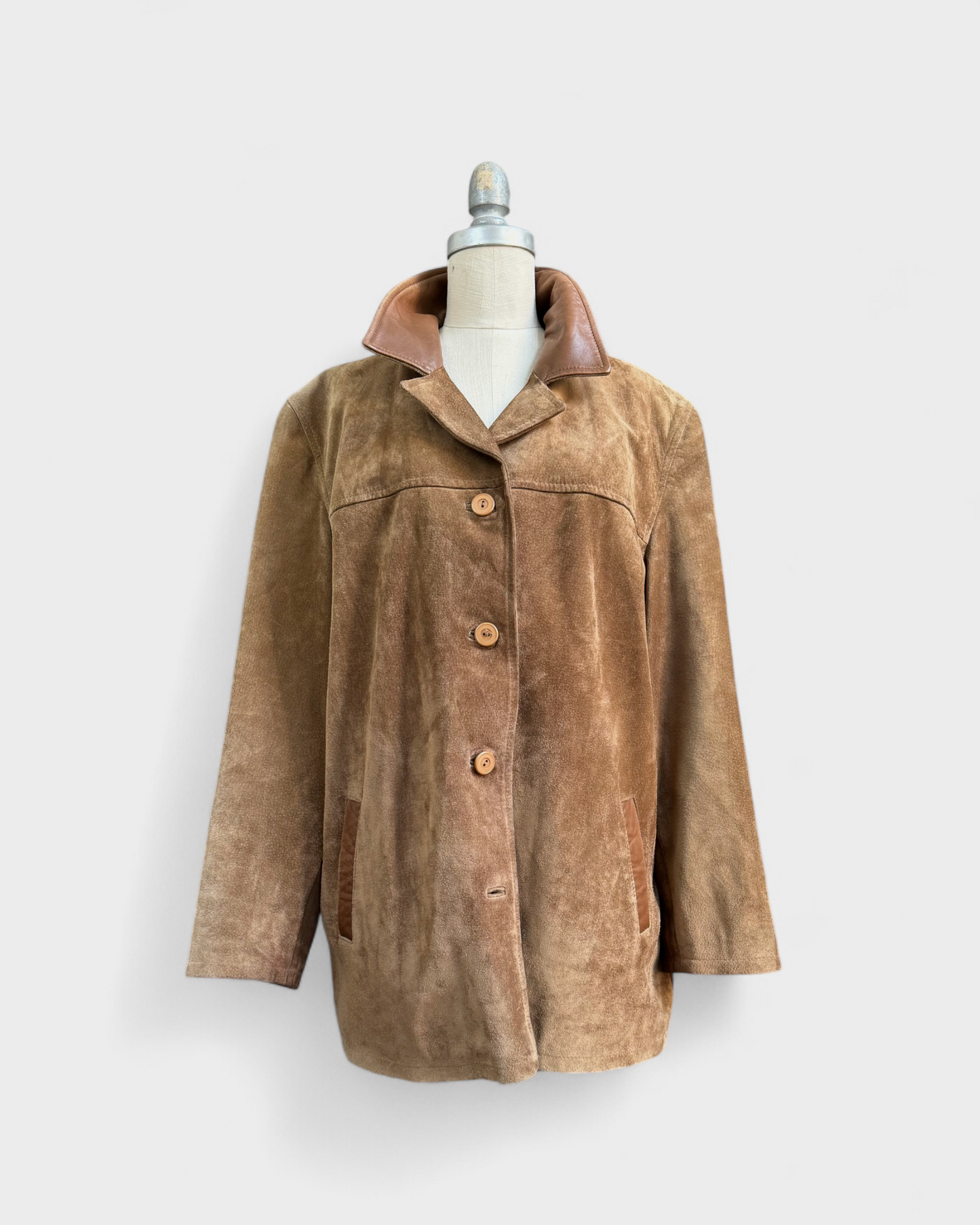 Veste de suède Marron A&S selections , XL