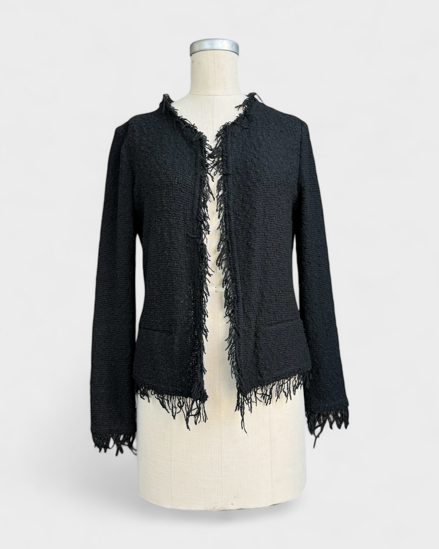 Veste en coton bouclé noir - IRO, 38