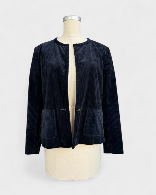 Veste en velours côtelé bleu - Isabel Marant Étoile, 3