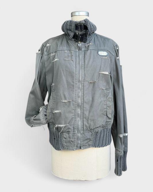 Veste coton gris - Diesel Style Lab - M