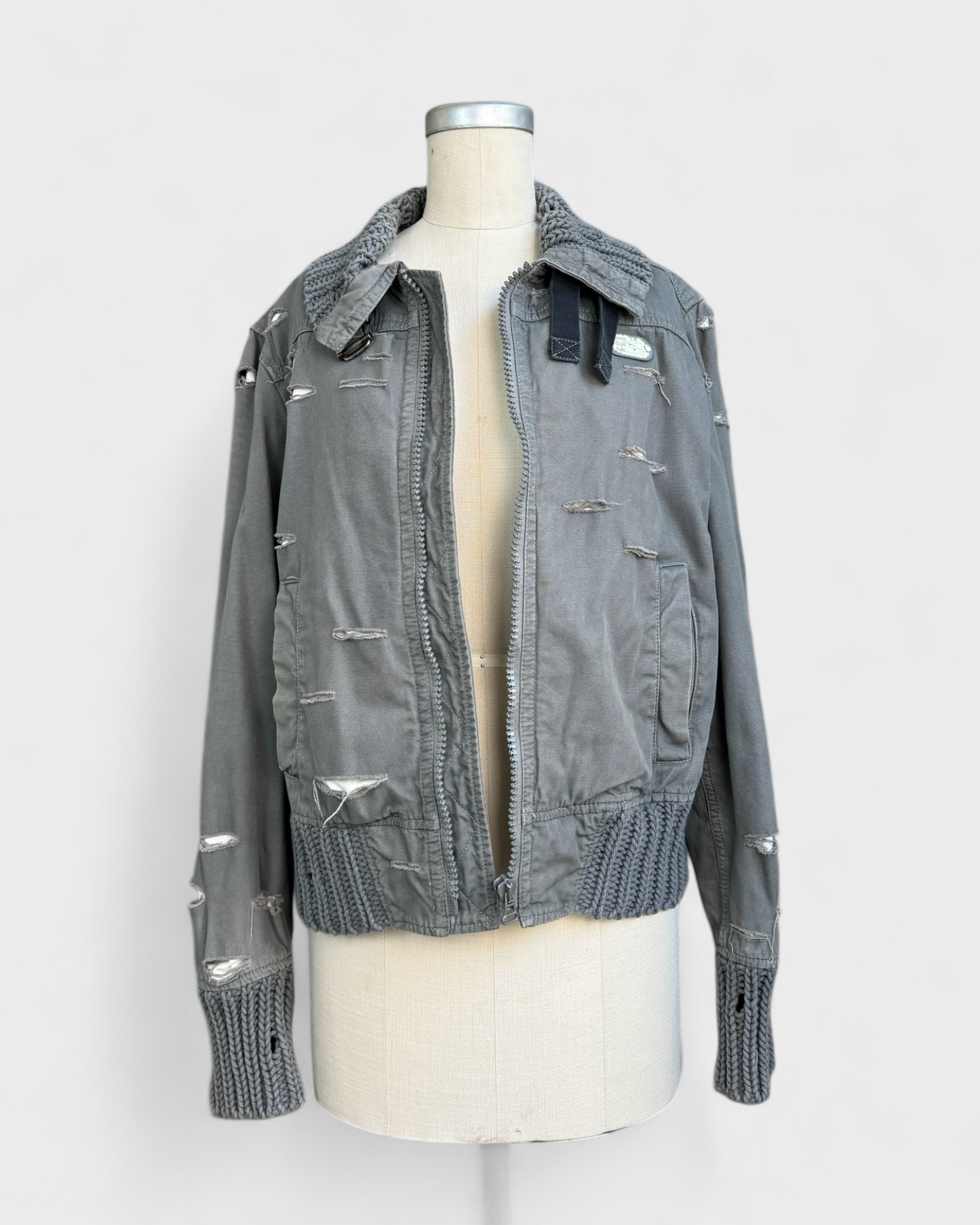 Veste coton gris - Diesel Style Lab - M