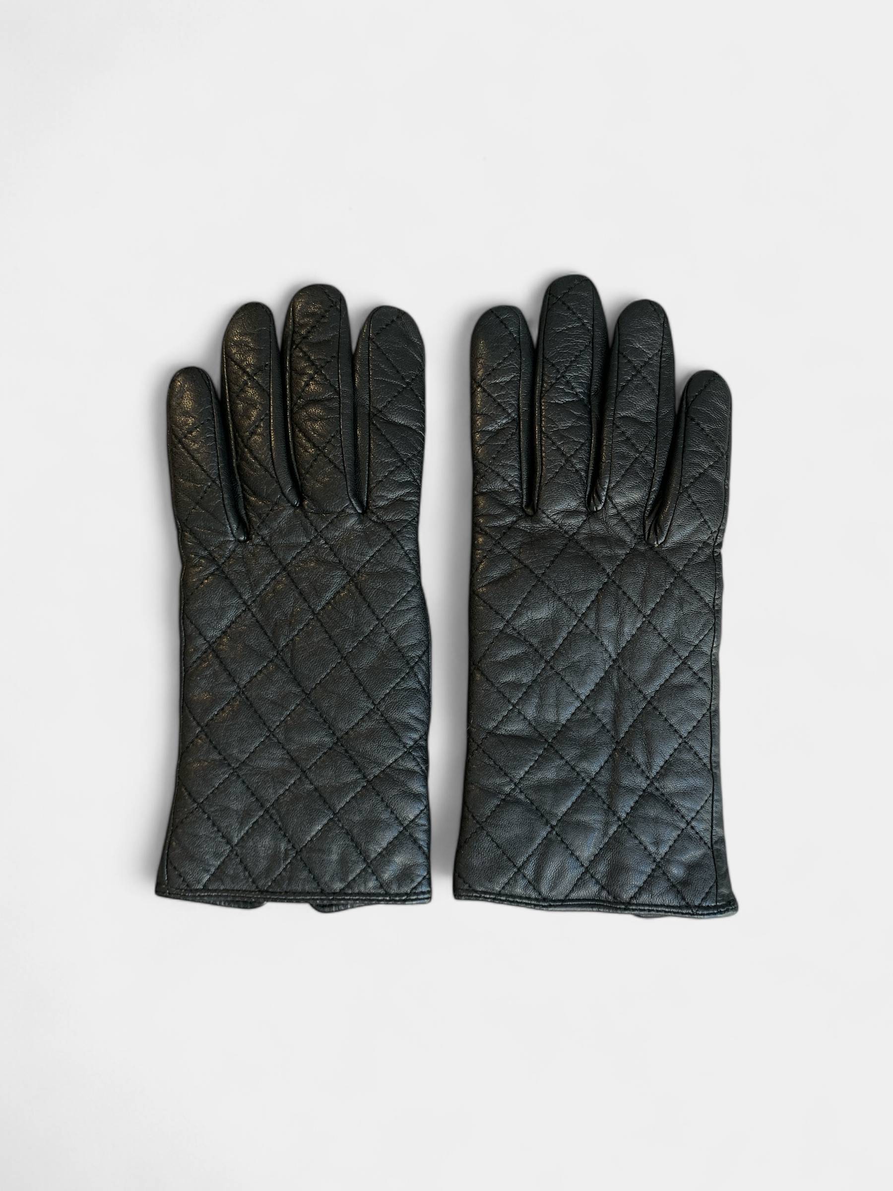 Gants en cuir noirs, 1, 2, 3, L