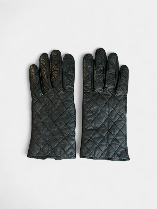 Gants en cuir noirs, 1, 2, 3, L