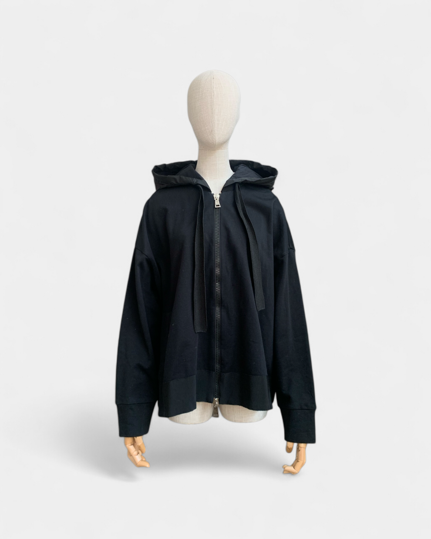 Sweat à capuche zippé - Moncler, XL