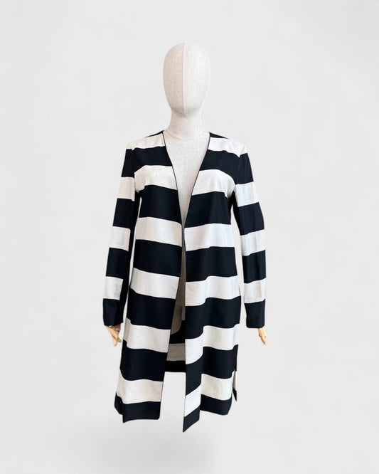 Veste à rayures Noires/blanches Iris Setlakwe , 14