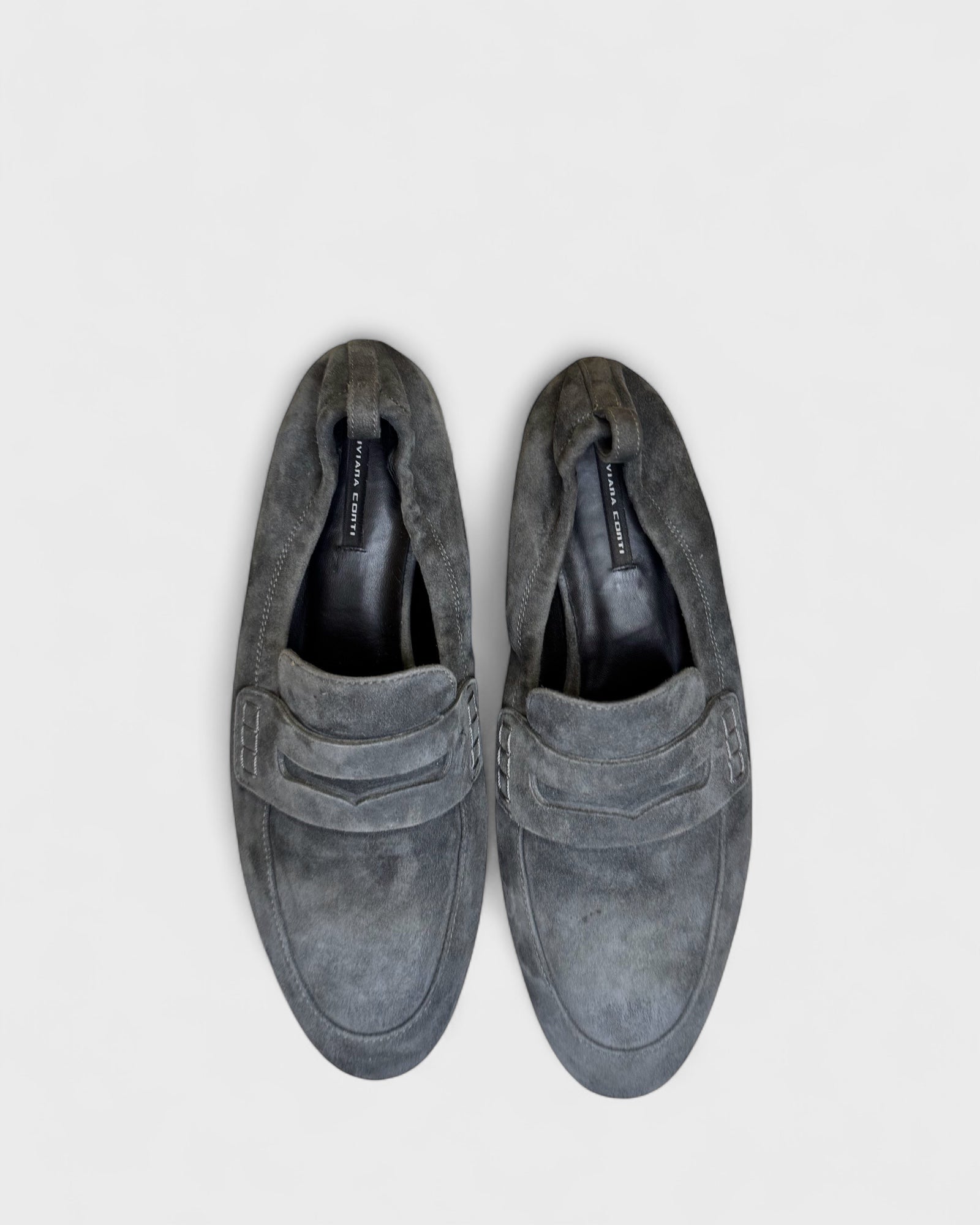 Loafer suede Bleu/gris Liviana Conti , 37
