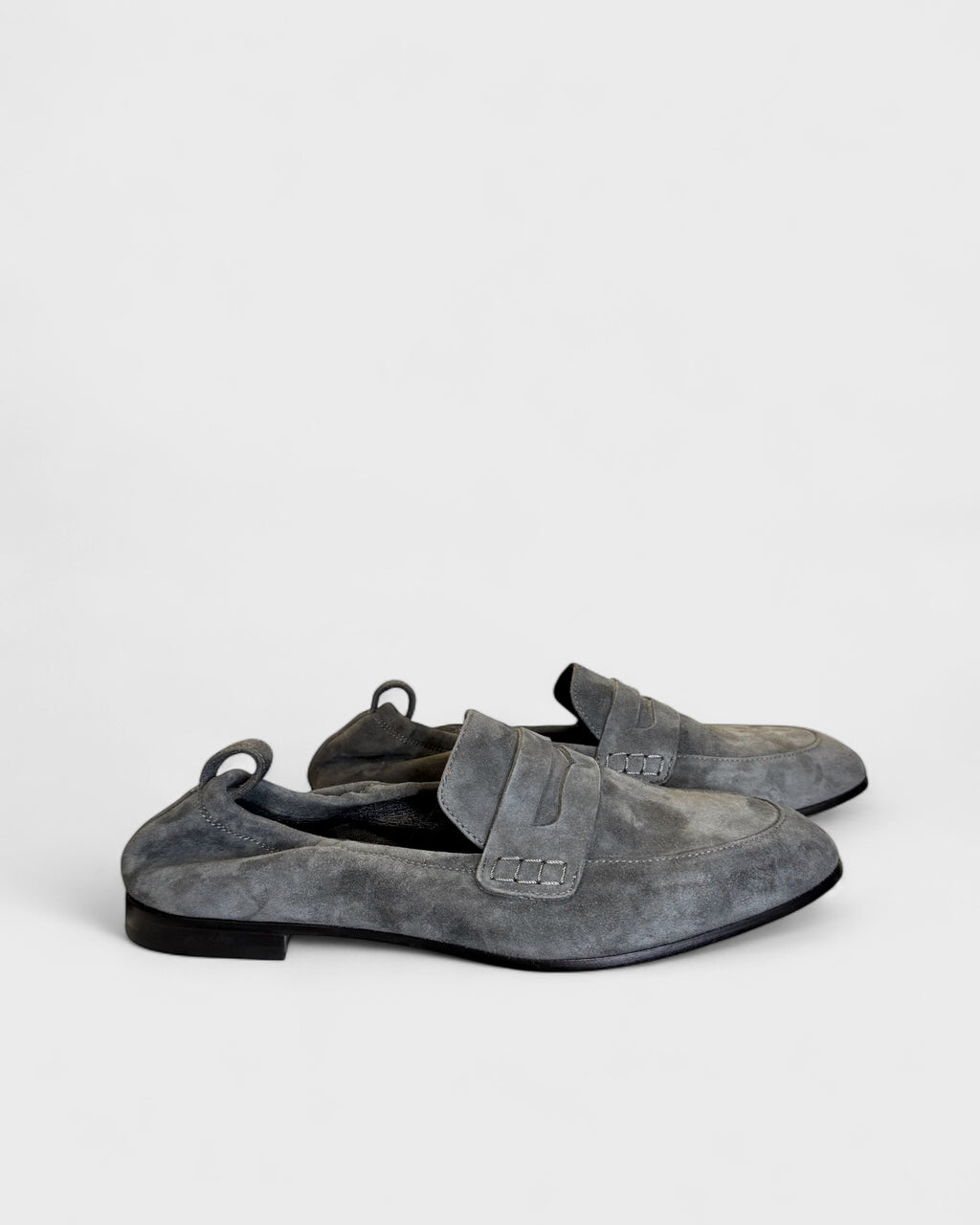 Loafer suede Bleu/gris Liviana Conti , 37