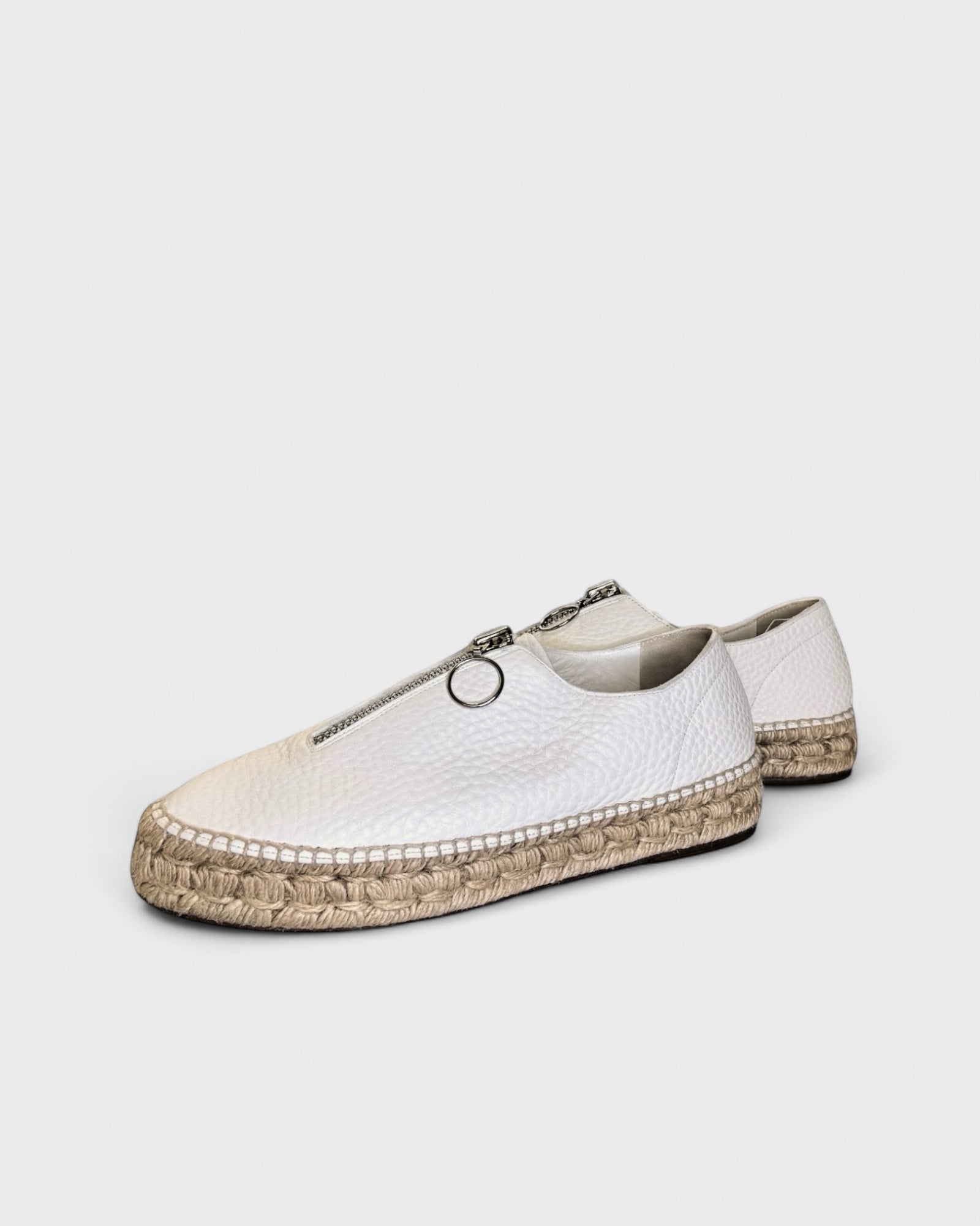 Espadrille cuir Blanc Alexandre Wang , 39