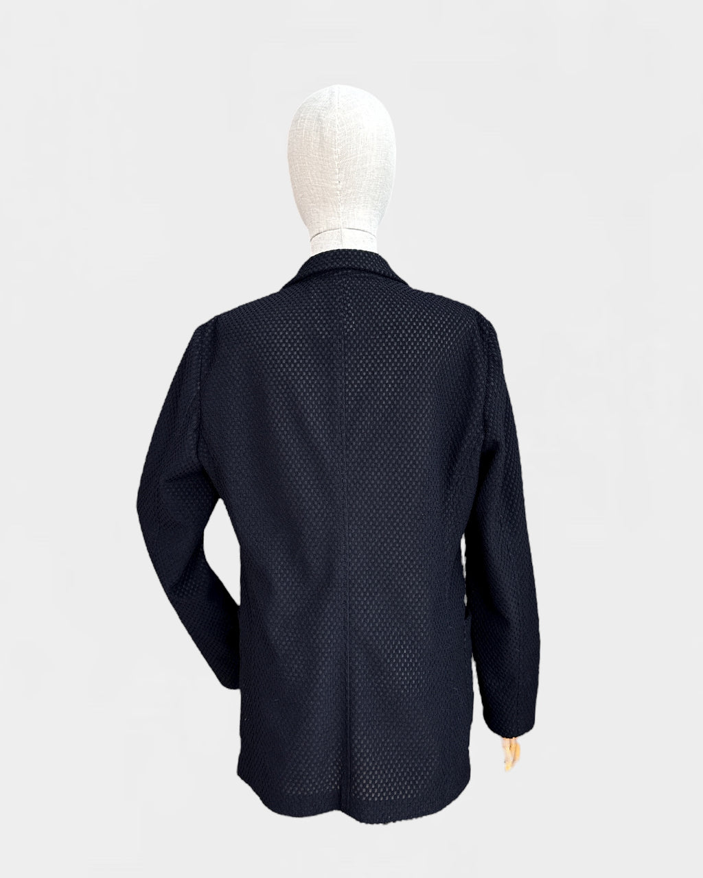 Blazer texturé à pois Noir Armani