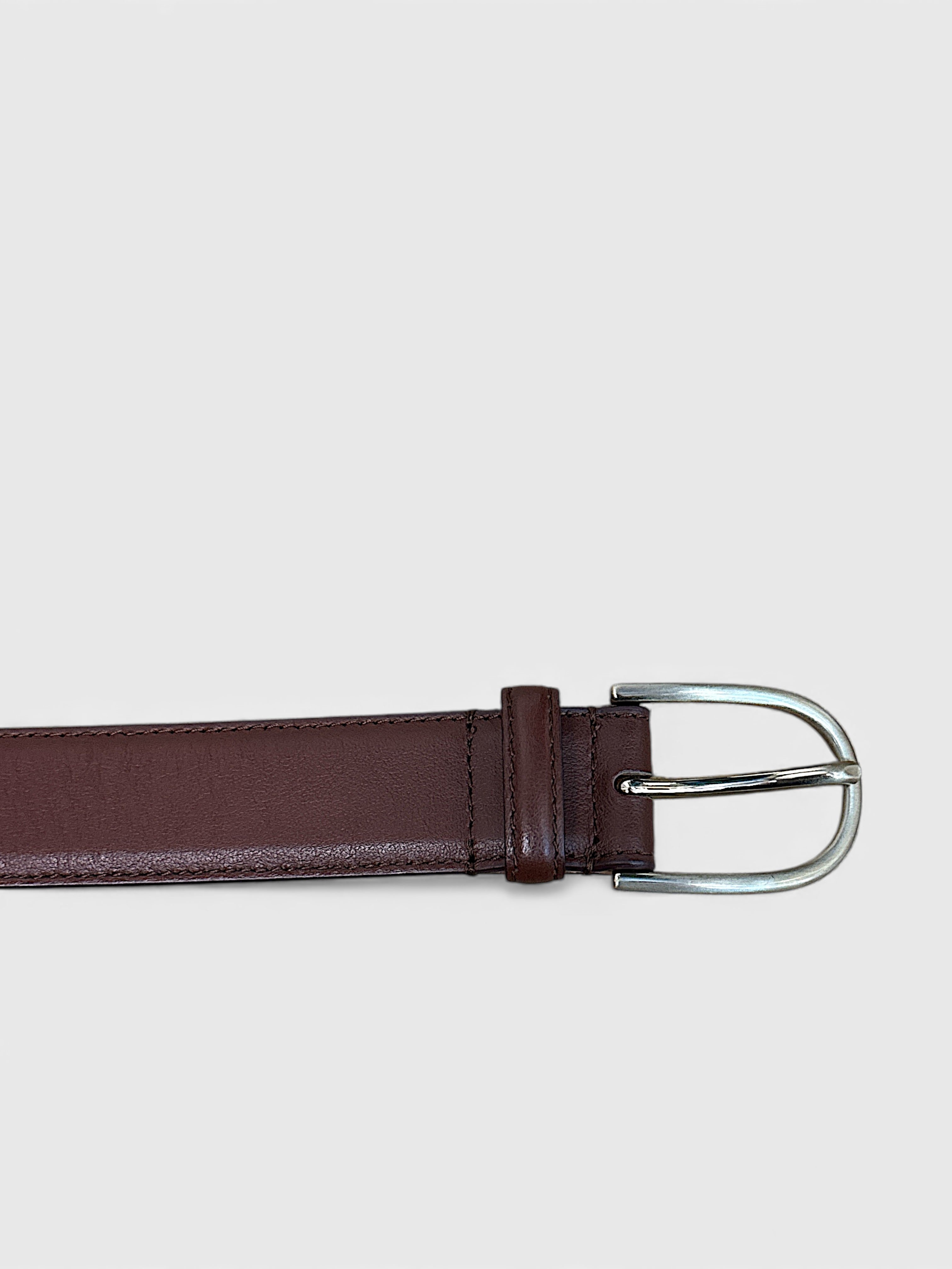 Ceinture en cuir Marron MaxMara , S